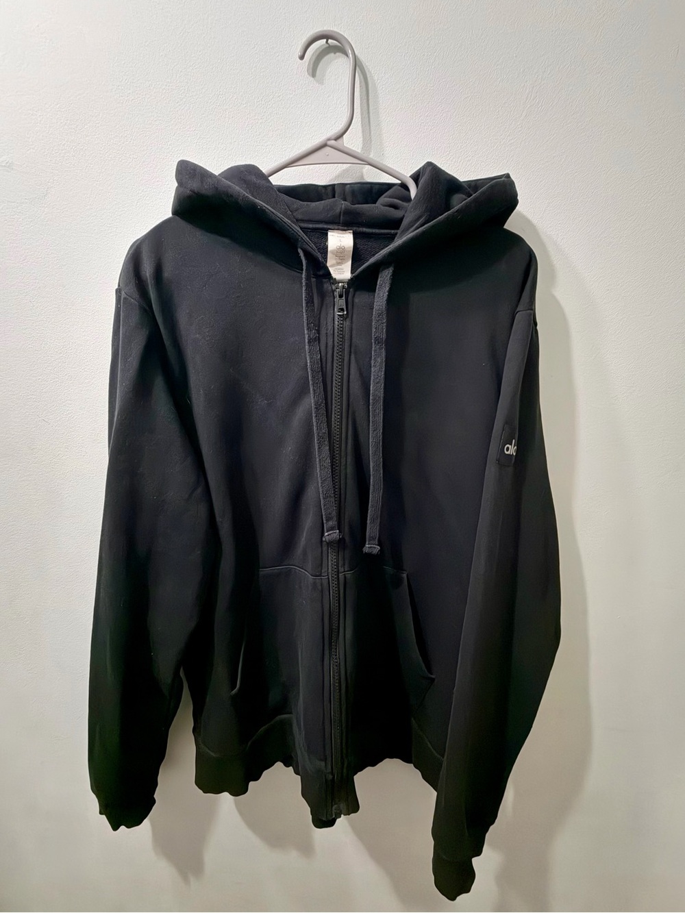 Alo Everyday Full-Zip Hoodie Black